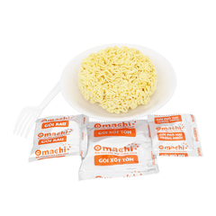 Mì Omachi trộn xốt Tôm phô mai trứng muối 1hộp x 105gr
