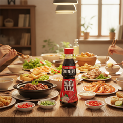 Nước tương Chinsu tỏi ớt 330ml  1 chai