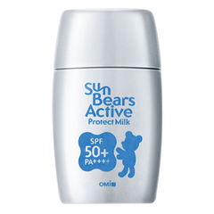 Sữa chống nắng Sunbears Active Protect SPF50＋PA ++++ chống thấm, mùi hương nhẹ 30g (Mát lạnh)