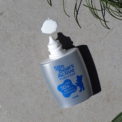 Sữa chống nắng Sunbears Active Protect SPF50＋PA ++++ chống thấm, mùi hương nhẹ 30g (Mát lạnh)