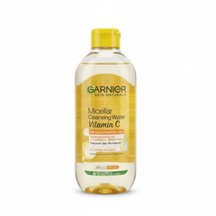TẨY TRANG SÁNG DA 400ML(VITC)- NƯỚC TẨY TRANG GARNIER NẮP VÀNG - LÀM SÁNG DA