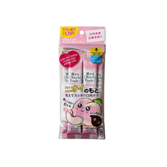 Nước súc miệng Okuchi Gachi - hương đào (gói 5 thanh)