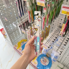 Bàn chải đánh răng Ebisu đầu rộng hình Doraemon cho bé