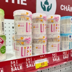 Tăm bông thân giấy Life For Girls hộp nắp bật 160 chiếc