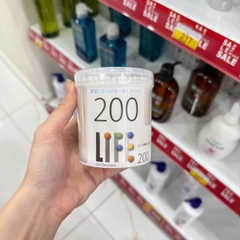 Tăm bông người lớn Life hộp nắp bật 200 cây