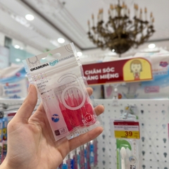 Bàn chải kẽ răng Okamura Asahi dạng chữ I bịch 8 cái