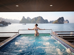 Du thuyền Hạ Long Diamond Cruise ( ăn tối)