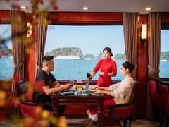 Du thuyền Hạ Long Diamond Cruise (Tour sáng tuyến 1)