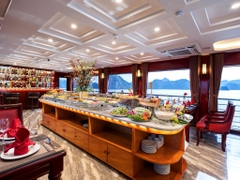 Du thuyền Hạ Long Diamond Cruise ( ăn tối)