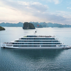 Thuê trọn du thuyền ngủ đêm Catherine Cruise 6 sao tổ chức sự kiện