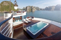 Thuê trọn du thuyền ngủ đêm Ambassador Cruise tổ chức sự kiện