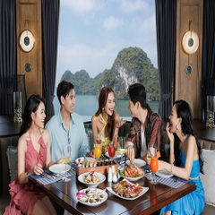 Du thuyền Ambassador Dinner Cruise (Tàu tối)