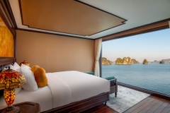 Thuê trọn du thuyền ngủ đêm Indochine Grand tổ chức sự kiện