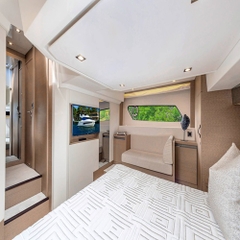 Du thuyền Prestige 460 – Du thuyền lái nóc hạng sang tại Hạ Long