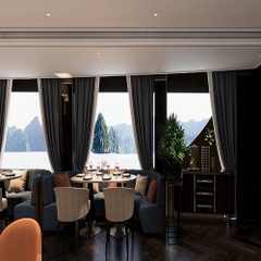 Tàu Saquila Yacht Dining (Tối)