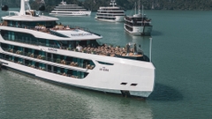 Thuê trọn du thuyền ngủ đêm Azura Cruise tổ chức sự kiện