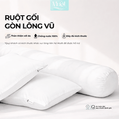 Ruột gối nằm lông vũ - Combo 2 ruột 50x70cm
