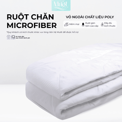Ruột chăn bông Microfiber vỏ ngoài Poly Mướt bedding ruột mền có đầy đủ size 2mx2m2 1m6x2m chất liệu gòn tấm êm ái