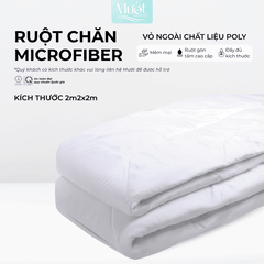 Ruột chăn bông Microfiber vỏ ngoài Poly Mướt bedding ruột mền có đầy đủ size 2mx2m2 1m6x2m chất liệu gòn tấm êm ái