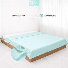 Vỏ chăn Cotton Satin Mướt bedding chất liệu vỏ mền 100% cotton lồng được ruột đầy đủ size, trơn màu