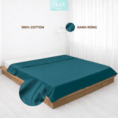 Vỏ chăn Cotton Satin Mướt bedding chất liệu vỏ mền 100% cotton lồng được ruột đầy đủ size, trơn màu