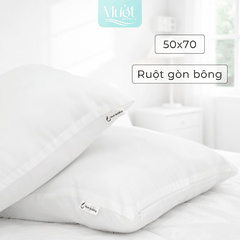 Ruột gối nằm gòn bông, ruột gối ôm Mướt bedding chất liệu gòn bông, gối nằm cao, đàn hồi tốt, nâng đỡ cổ vai gáy