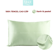 Vỏ gối nằm Lụa Tencel 60s trơn màu 50x70cm, 45x65cm, 40x60cm, 35x50cm Mướt Bedding áo gối 100% Tencel, mềm, mịn, thoáng mát