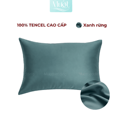 Vỏ gối nằm Lụa Tencel 60s trơn màu 50x70cm, 45x65cm, 40x60cm, 35x50cm Mướt Bedding áo gối 100% Tencel, mềm, mịn, thoáng mát