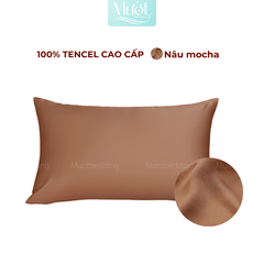 Vỏ gối nằm Lụa Tencel 60s trơn màu 50x70cm, 45x65cm, 40x60cm, 35x50cm Mướt Bedding áo gối 100% Tencel, mềm, mịn, thoáng mát