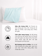 Ga Tencel 100s - Xanh dương đậm - 1m6x2m