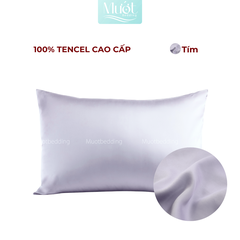 Vỏ gối nằm Lụa Tencel 60s trơn màu 50x70cm, 45x65cm, 40x60cm, 35x50cm Mướt Bedding áo gối 100% Tencel, mềm, mịn, thoáng mát