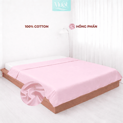 Vỏ chăn Cotton Satin Mướt bedding chất liệu vỏ mền 100% cotton lồng được ruột đầy đủ size, trơn màu