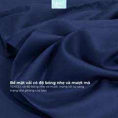 Chăn Chần Lụa Tencel 100s - Nâu Xám - 2m2x2m | MƯỚT BEDDING