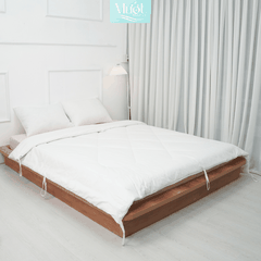 Ruột chăn bông Microfiber vỏ ngoài Cotton Mướt bedding ruột mền đầy đủ size 1m6,2m,2m4 x 2m2 chất liệu gòn tấm êm ái