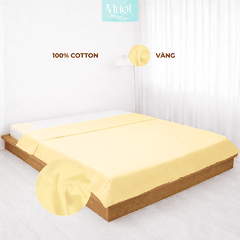 Vỏ chăn Cotton Satin Mướt bedding chất liệu vỏ mền 100% cotton lồng được ruột đầy đủ size, trơn màu