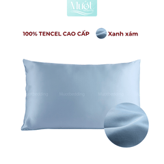 Vỏ gối nằm Lụa Tencel 60s trơn màu 50x70cm, 45x65cm, 40x60cm, 35x50cm Mướt Bedding áo gối 100% Tencel, mềm, mịn, thoáng mát