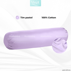 Vỏ gối ôm 100% Cotton Satin size 35x100 Mướt Bedding chất liệu áo gối ôm cao cấp, đa dạng màu