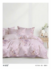 Bộ chăn ga hoạ tiết mùa hè cao cấp đầy đủ size, lụa tencel mềm, mịn, thoáng mát, cotton
