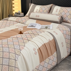 Chăn chần lẻ hoạ tiết mùa hè cao cấp size ngẫu nhiên, lụa tencel mềm, mịn, thoáng mát( Riêng trong Livestream)