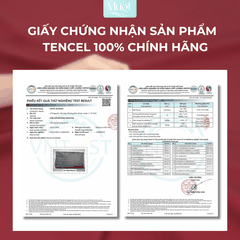 Ga Tencel 100s - Xanh dương đậm - 1m6x2m