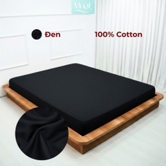 Ga giường kích thước 1m2x2m Cotton Satin Mướt bedding chất liệu 100% cotton cao cấp