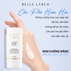 Kem Chống Nắng Nâng Tone Dưỡng Da Belle Lanco Water Glow Defense SPF50+ 50ml