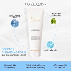 Sữa Rửa Mặt Cấp Ẩm Tức Thì Belle Lanco Deeptox Cleansing Foam 100ml