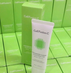 Kem Chống Nắng Cell Fusion C Advanced Clear Kiềm Dầu, Giảm Mụn SPF50+ PA++++ 35/50ml