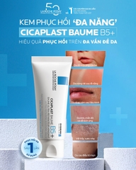 Kem Dưỡng Phục Hồi Đa Công Dụng La Roche-Posay Cicaplast Baume B5+ 40ml