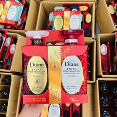 Bộ dầu gội xả Moist Diane Extra Volume & Scalp Làm phồng tóc, phục hồi dưỡng tóc mượt 450ml
