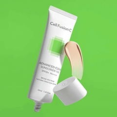 Kem Chống Nắng Cell Fusion C Advanced Clear Kiềm Dầu, Giảm Mụn SPF50+ PA++++ 35/50ml