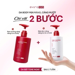 Sữa Tắm Dưỡng Sáng Eviralab AHA-BHA Britening Sạch sâu, Cấp ẩm mịn màng 300ml