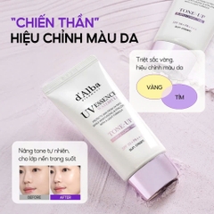 Kem Chống Nắng Nâng Tông (Tím) d'Alba Waterfull Tone-Up SPF50+ 50ml