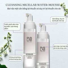 Bọt Rửa Mặt 2in1 RVB LAB Microbiome Sạch Sâu, Cân Bằng Lợi Khuẩn Da 225ml